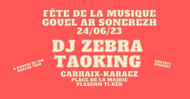 Carhaix célèbre la fête de la musique samedi 24 juin