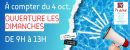 Réouverture le dimanche : on se jette à l'eau !