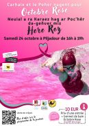 Carhaix et le Poher nagent pour Octobre Rose !